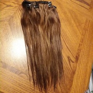 100% human hair extensions**